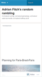 Mobile Screenshot of adrianfitch.wordpress.com