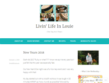 Tablet Screenshot of livinlifeinlouie.wordpress.com