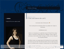 Tablet Screenshot of hilde88.wordpress.com