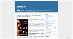 Desktop Screenshot of bradmatsen.wordpress.com