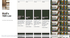 Desktop Screenshot of miztbr.wordpress.com