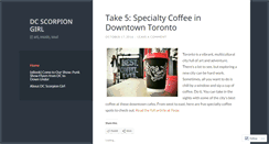 Desktop Screenshot of dcscorpiongirl.wordpress.com