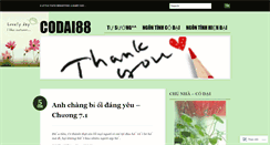 Desktop Screenshot of codai88.wordpress.com