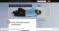 Desktop Screenshot of goosegoesskiing.wordpress.com