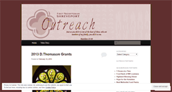 Desktop Screenshot of fpcsoutreach.wordpress.com