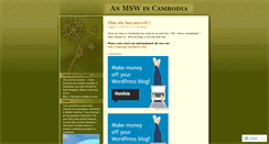Desktop Screenshot of coming2cambodia.wordpress.com