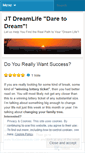 Mobile Screenshot of jtdreams.wordpress.com