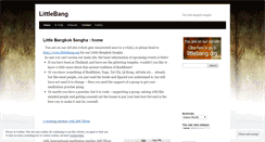 Desktop Screenshot of littlebang.wordpress.com