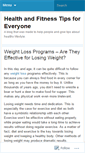 Mobile Screenshot of 101healthylivingtips.wordpress.com