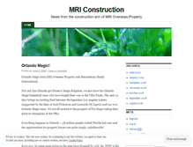 Tablet Screenshot of mriconstruction.wordpress.com
