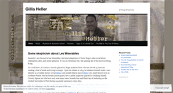 Desktop Screenshot of gillisheller.wordpress.com