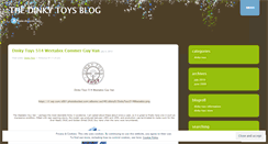 Desktop Screenshot of dinkytoys.wordpress.com