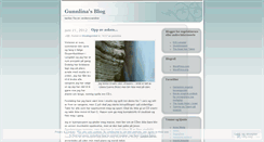 Desktop Screenshot of gunnlina.wordpress.com