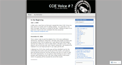 Desktop Screenshot of ccievoice.wordpress.com