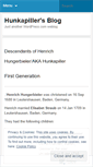Mobile Screenshot of hunkapiller.wordpress.com