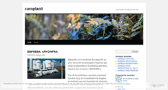 Desktop Screenshot of caroplaoil.wordpress.com