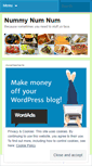 Mobile Screenshot of nummynumnum.wordpress.com