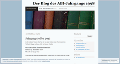 Desktop Screenshot of holstenschule98.wordpress.com