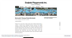 Desktop Screenshot of eeqbalz.wordpress.com