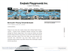 Tablet Screenshot of eeqbalz.wordpress.com