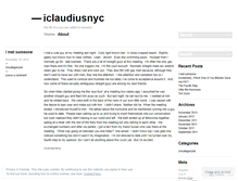 Tablet Screenshot of iclaudiusnyc.wordpress.com