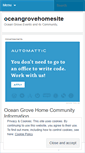 Mobile Screenshot of oceangrovehomesite.wordpress.com