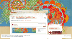 Desktop Screenshot of femnet.wordpress.com