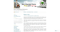 Desktop Screenshot of daveakbarshahfikarno.wordpress.com
