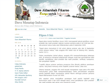Tablet Screenshot of daveakbarshahfikarno.wordpress.com