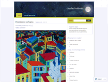 Tablet Screenshot of ciudadinfinita.wordpress.com