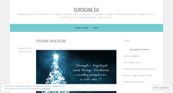 Desktop Screenshot of eurogine.wordpress.com