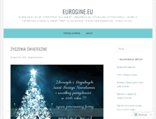 Tablet Screenshot of eurogine.wordpress.com