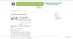 Desktop Screenshot of licenciaturaap.wordpress.com