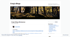Desktop Screenshot of craigsblogs.wordpress.com
