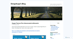 Desktop Screenshot of designkupp.wordpress.com
