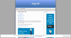 Desktop Screenshot of jaws96.wordpress.com