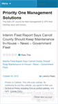 Mobile Screenshot of priority1management.wordpress.com