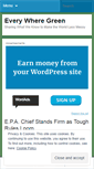 Mobile Screenshot of everywheregreen.wordpress.com