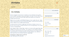 Desktop Screenshot of alirfakta.wordpress.com