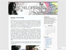 Tablet Screenshot of cykloppsen.wordpress.com