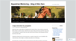 Desktop Screenshot of chevalmiroir.wordpress.com