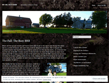 Tablet Screenshot of mybigredbarn.wordpress.com