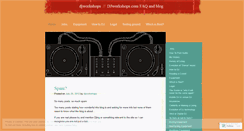 Desktop Screenshot of djworkshops.wordpress.com