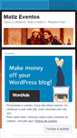 Mobile Screenshot of matizeventos.wordpress.com