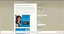Desktop Screenshot of fentonrotaryclub.wordpress.com