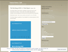 Tablet Screenshot of fentonrotaryclub.wordpress.com