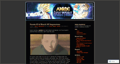 Desktop Screenshot of animeanalytical.wordpress.com