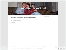 Tablet Screenshot of jasonandbrandi.wordpress.com