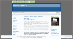 Desktop Screenshot of eltugis.wordpress.com