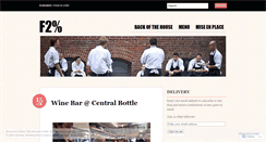 Desktop Screenshot of ftwopercent.wordpress.com
